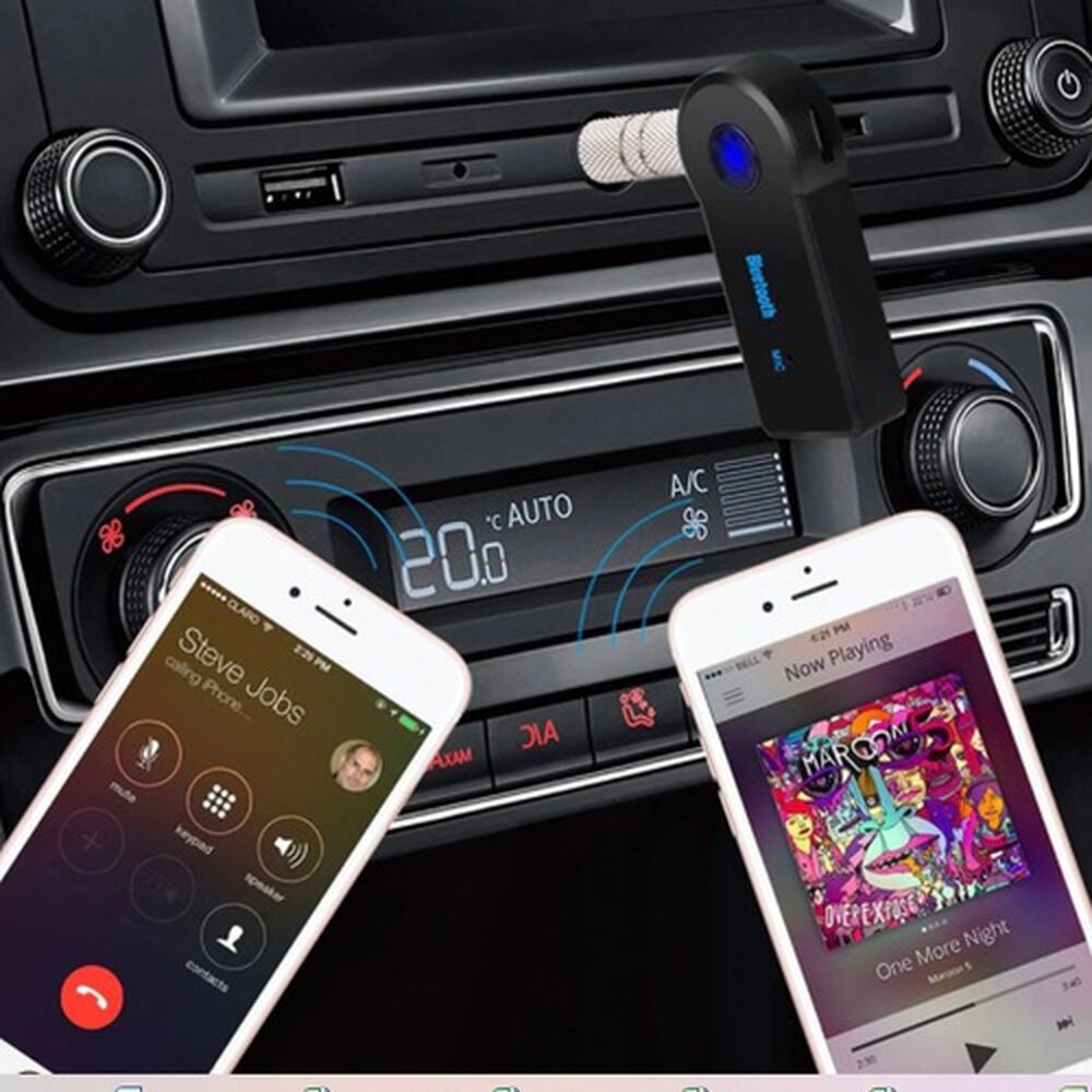 Adaptador Transmisor Receptor Bluetooth Auxiliar Radio Auto Jack 3.5 Plug image number 2.0