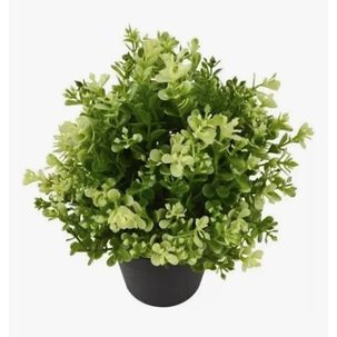 Planta Mil&aacute;n Artificial Macetero Decoraci&oacute;n Hogar 23cm