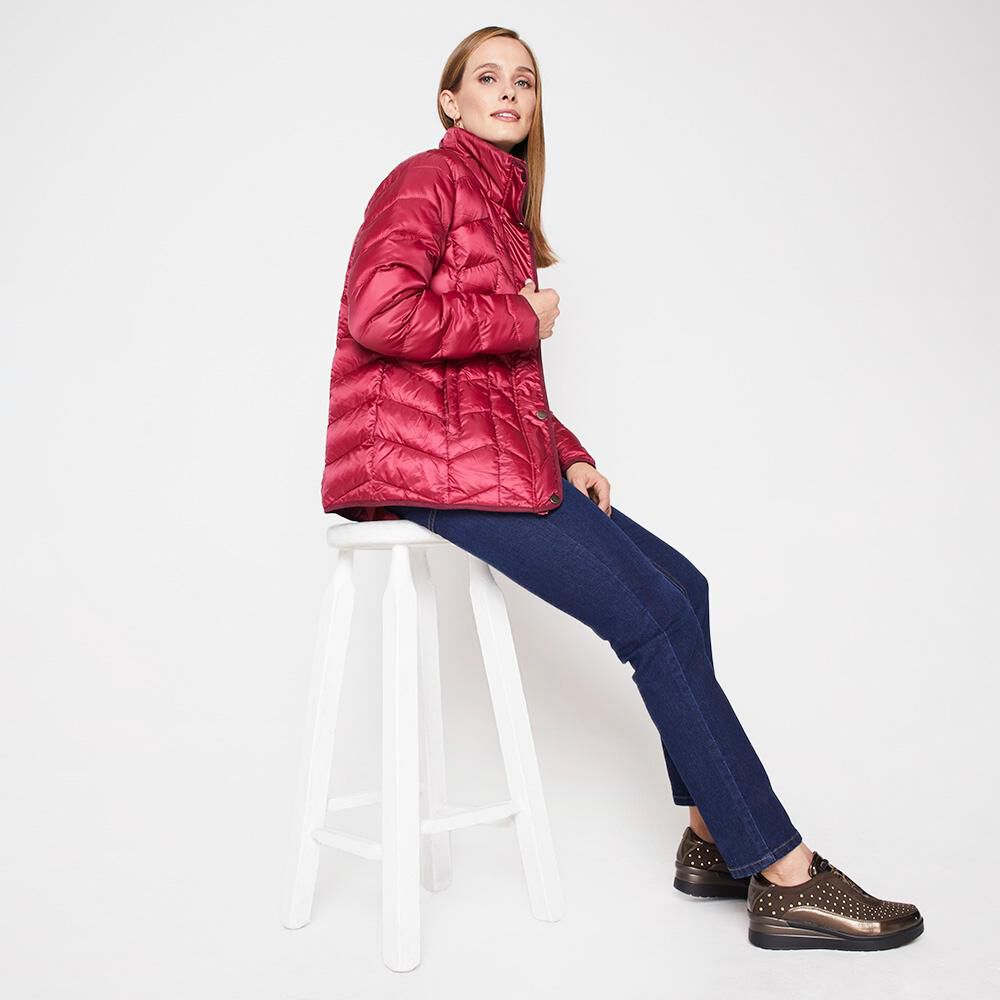 PARKA + BOTINES TACO ALTO