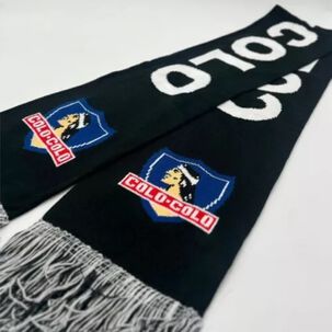 Bufanda Colo Colo Licenciada Titanio Color Negro