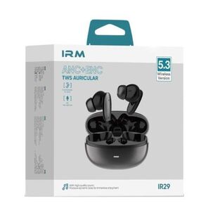 Aud&iacute;fonos Inal&aacute;mbrico Tws Anc/enc Bluetooth 5.3 Con Micr&oacute;fono Ir29