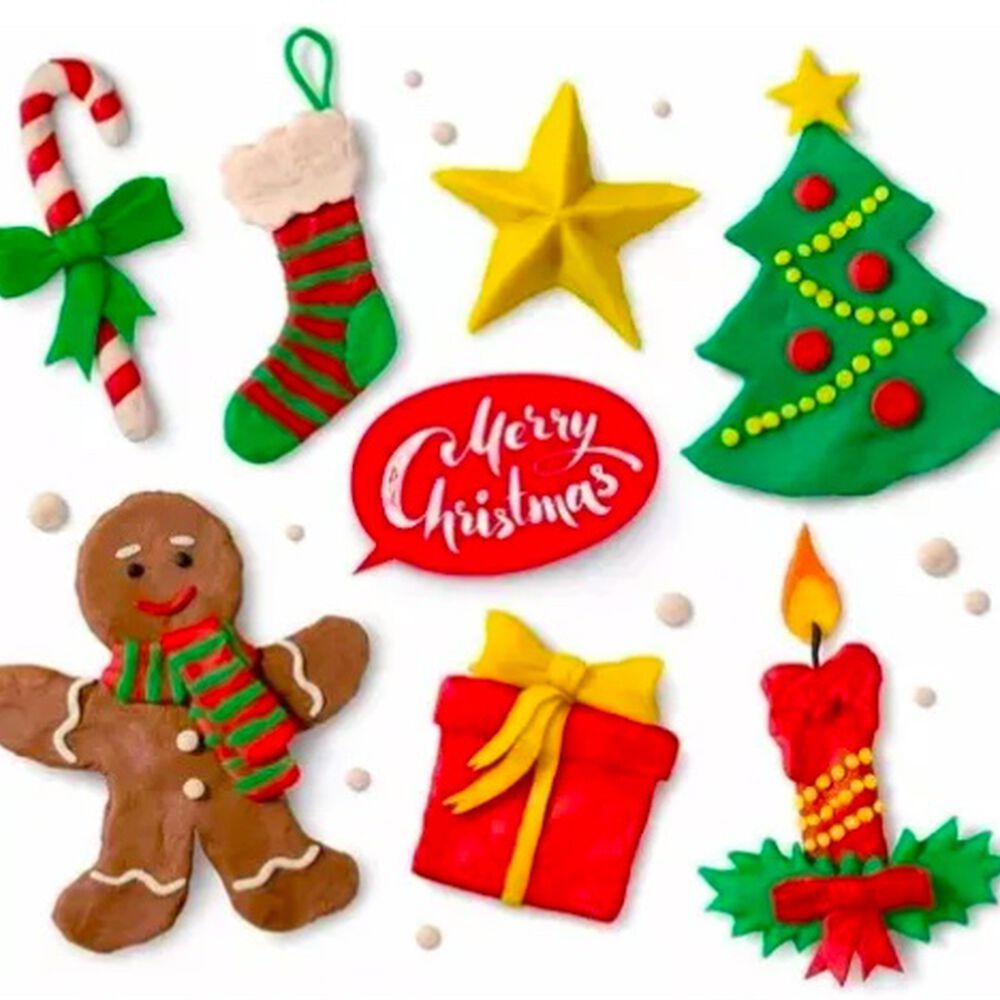 Arcilla Polimérica No Tóxica Con 24 Colores Y Accesorios image number 1.0