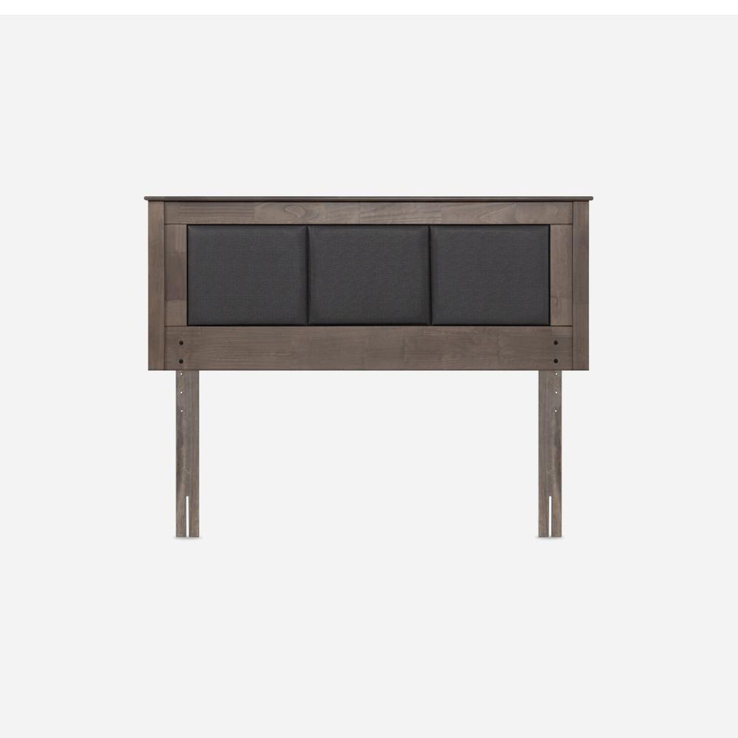 Cama Europea Rosen Ergo T New / 2 Plazas / Base Dividida  + Respaldo Rachel Gris image number 1.0