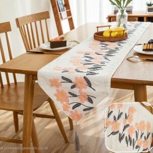 Caminos De Mesa Bordado - Flores