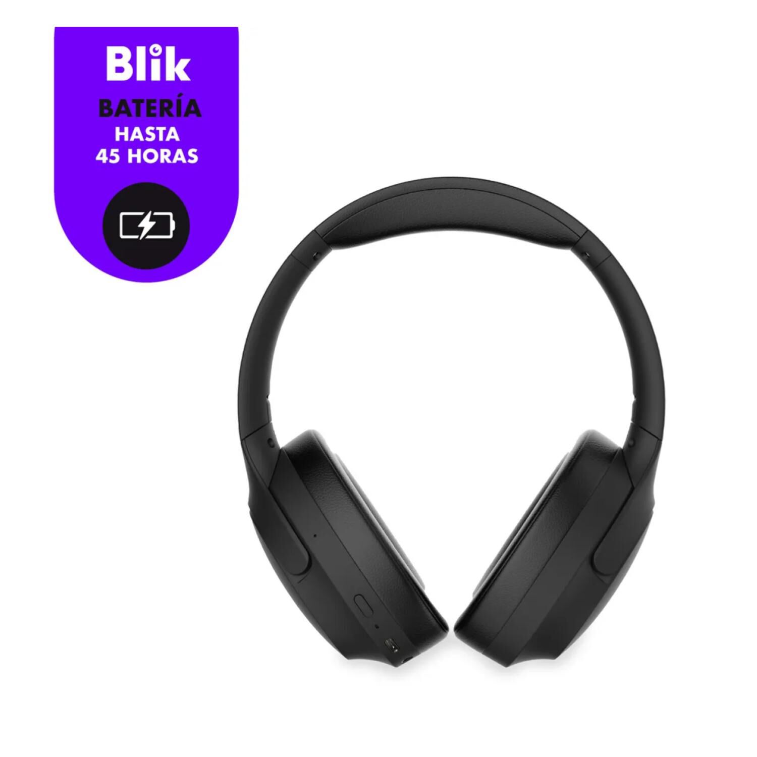 Audifonos Bluetooth Overear Plegables Negro 600 Essence Blik image number 3.0