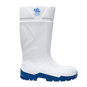 Bota Seguridad Defender Perfomance Pu Blanca Df 710