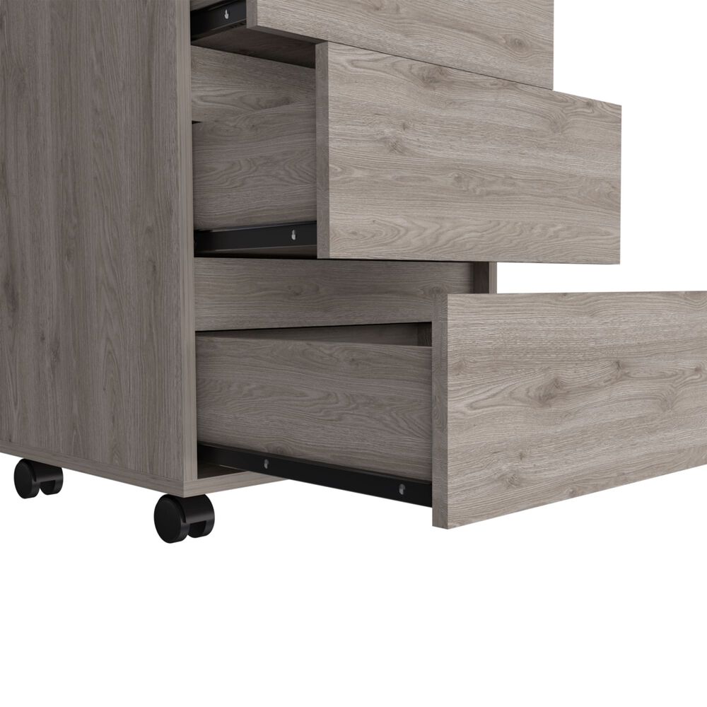 Cajonera 3 Cajones Cafe Claro 66 Cm X 45,3 Cm X 46,4 Cm image number 5.0
