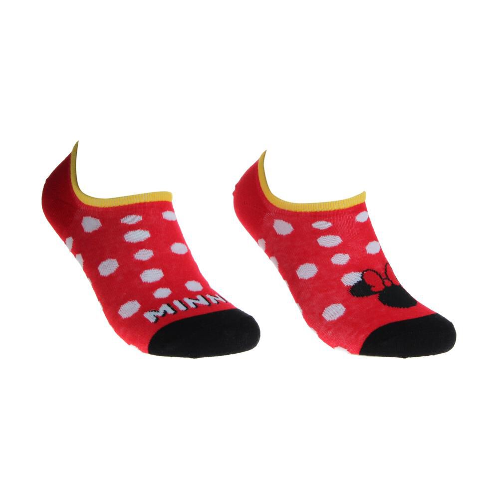Pack Calcetines Mujer Inv. Puntos Red Minnie / 2 Pares