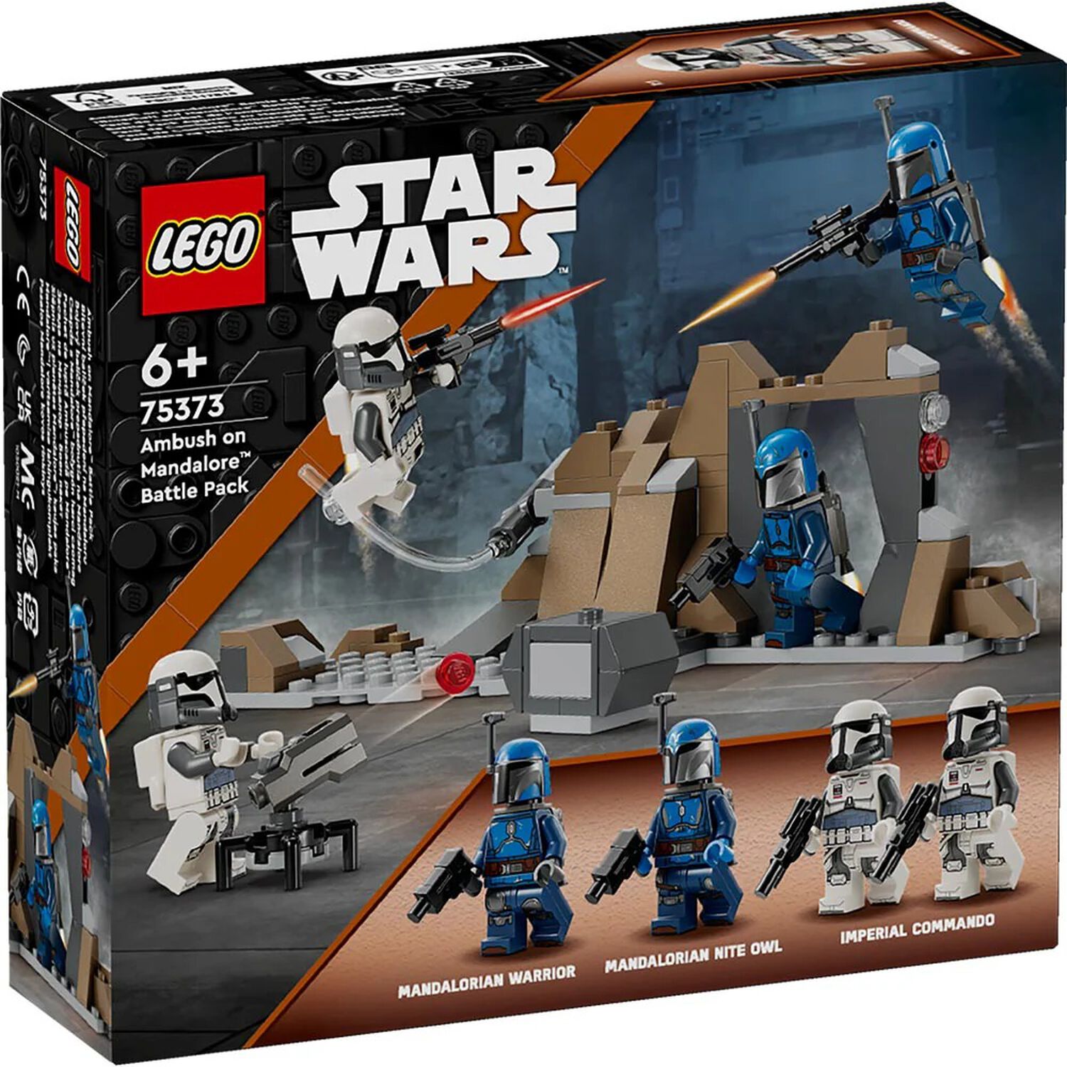 Lego Star Wars - Pack De Combate: Emboscada En Mandalore - 75373 image number 5.0