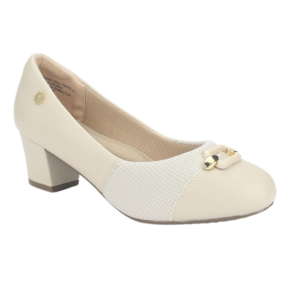 Zapato Chalada Mujer Flexi-57 Beige Casual image number 2.0