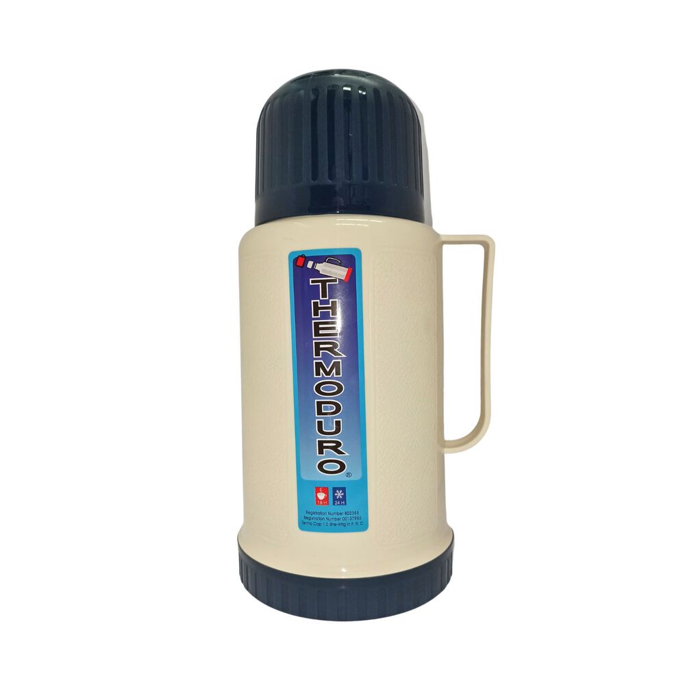 Termo Thermoduro 1 Litro Tapa Azul image number 3.0
