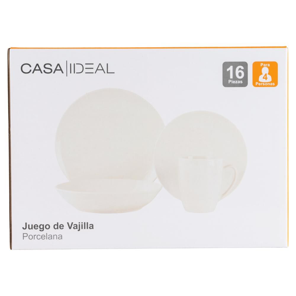Jgo Vajilla Casaideal Clara 16p image number 3.0