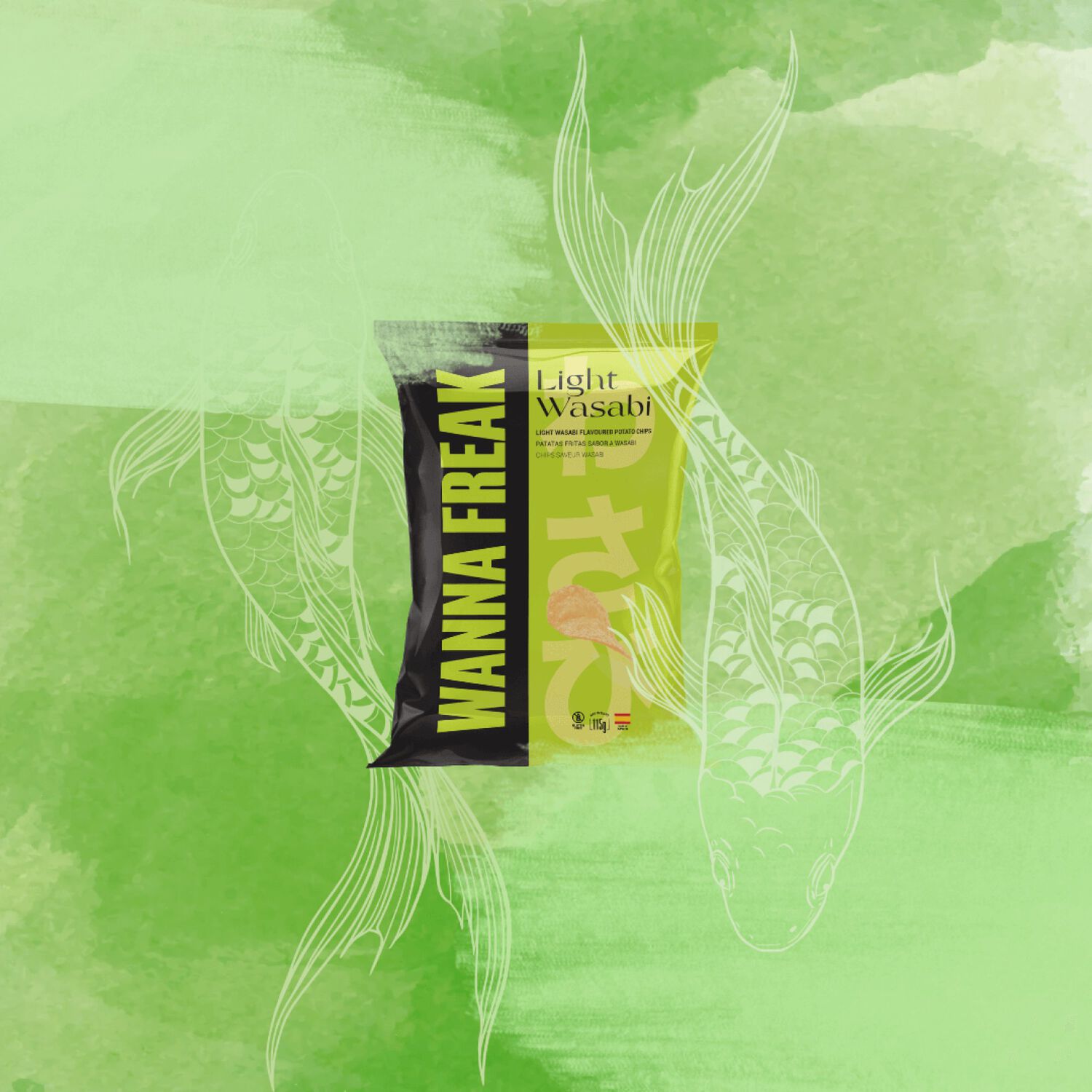 Papas Fritas Wasabi Wanna Freak 1 X 115 Gr image number 1.0