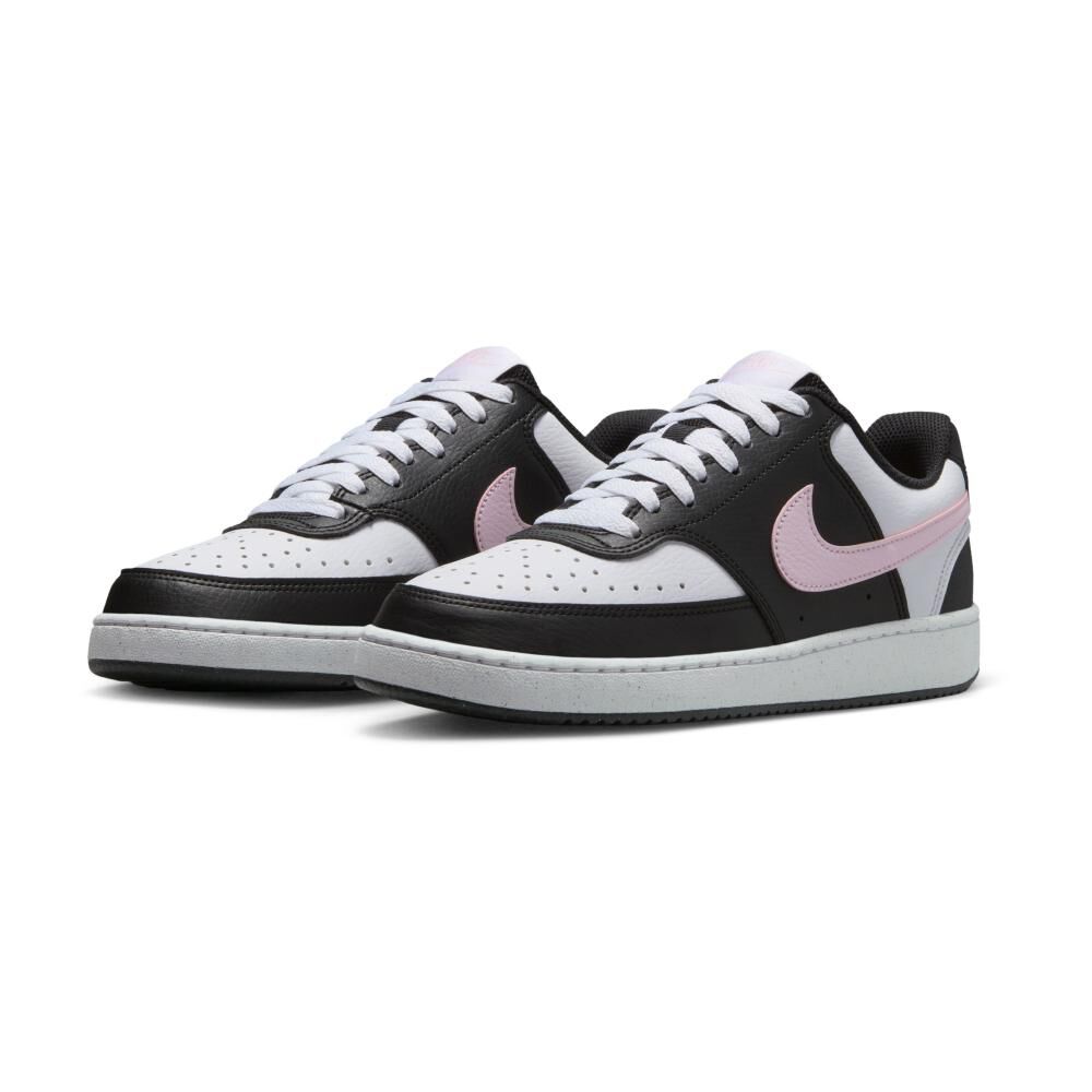 Zapatilla Urbana Mujer Nike Court Vision Low Next Nature Negro/blanco image number 1.0