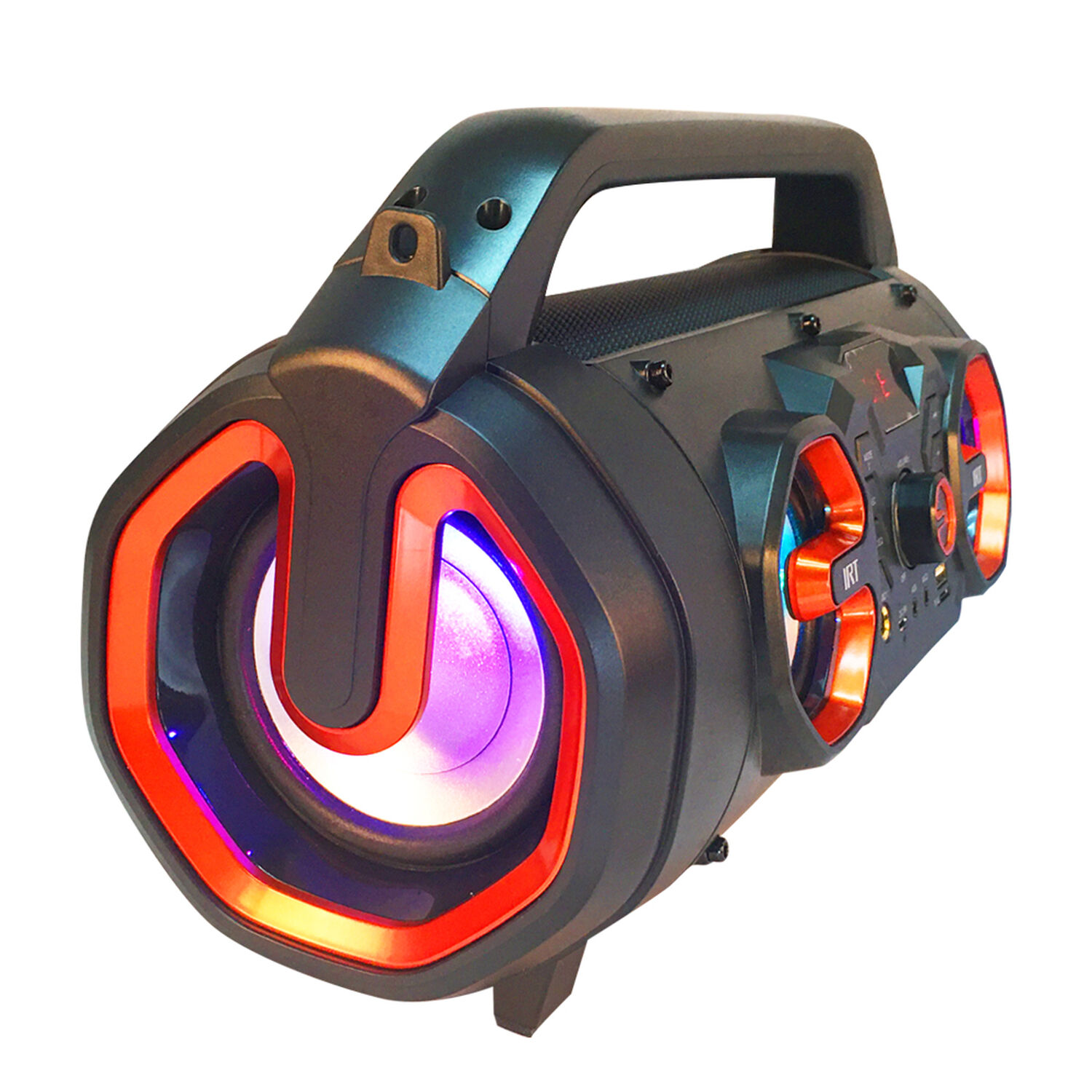 Parlante Bazuca Irt Bluetooth Fm Led Con Micr&oacute;fono 30 Rms image number 3.0