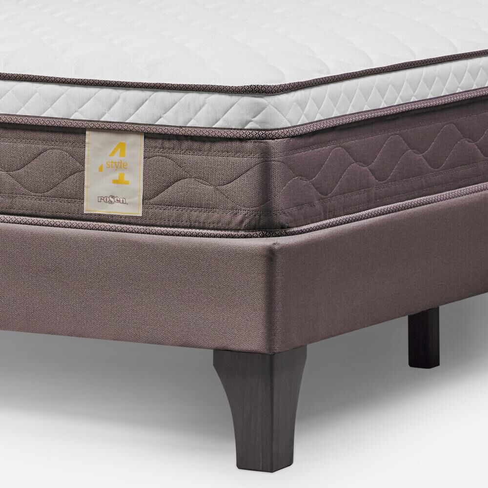 Cama Europea Rosen Style 4 Plus / Full / Base Normal image number 3.0