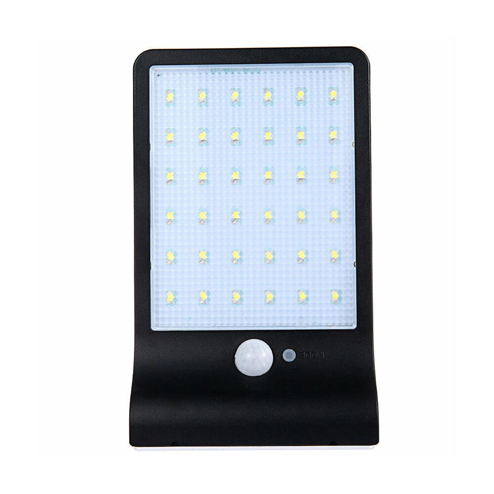 Foco Solar 36 Led Con Sensor De Movimiento Impermeable - Ps image number 0.0
