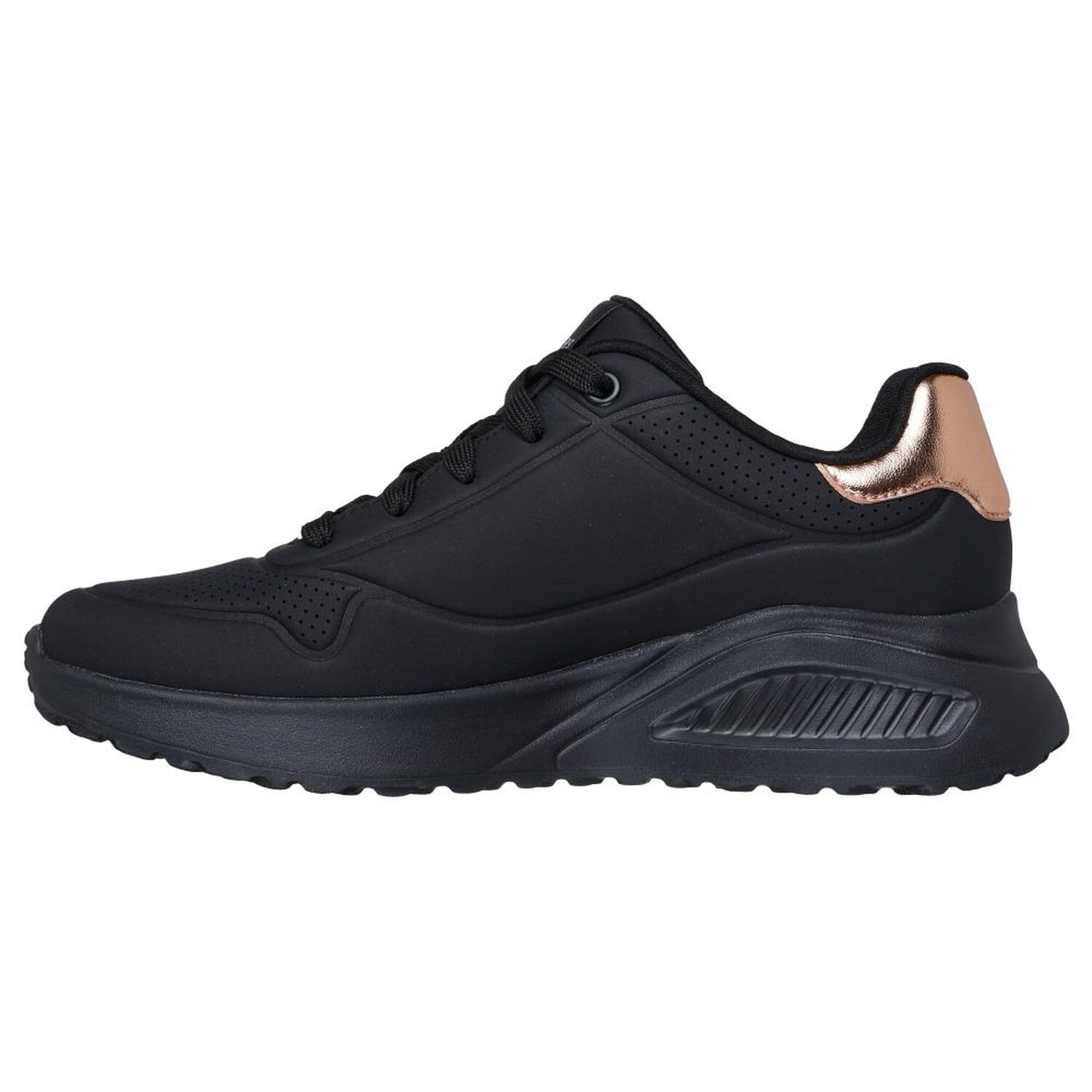 Zapatilla Urbana Mujer Skechers Uno Lite - Shimmer Along Bbk image number 1.0