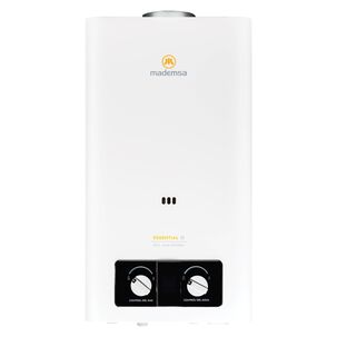 Calefon Mademsa Electrico Ionizado 13 Litros Gas Natural Essential Eco