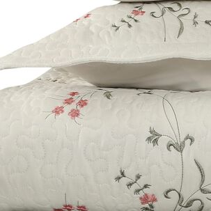 Quilt Andes Bordado Toronto Rosa