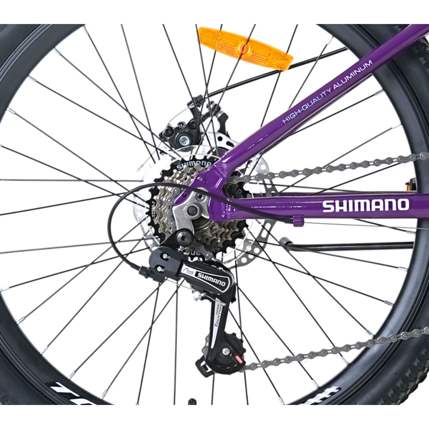 Bicicleta Totem Mtb Aro 24 Modelo Sitara Morado image number 3.0