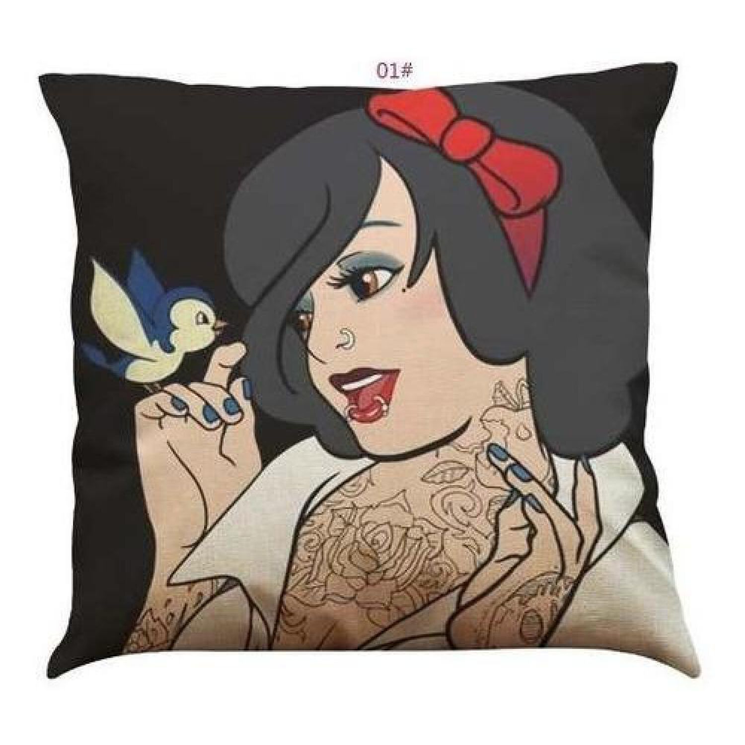 Cojin Con Relleno Lino Princesas Dark Disney image number 3.0