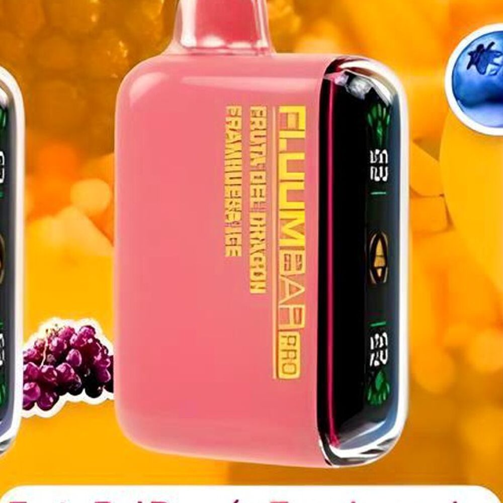 Vaper Fluumbar Pro 30.000 Puff Vaporizador Fruta Del Dragon Frambuesa Ice image number 1.0