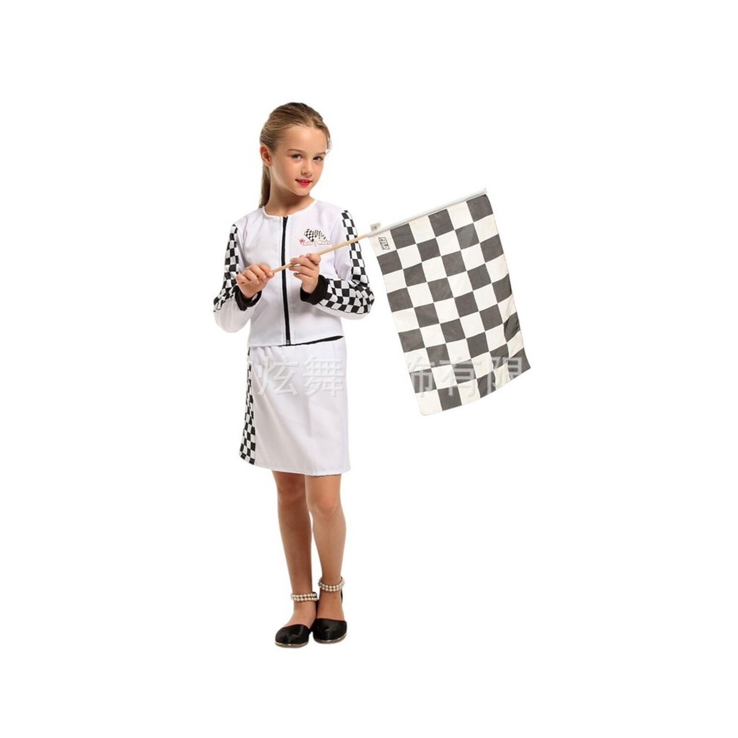 Disfraz Infantil Carreras Formula 1 Ni&ntilde;a image number 1.0