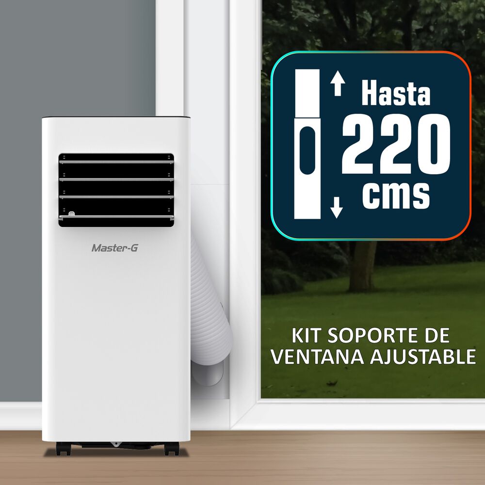 Aire Acondicionado Port&aacute;til Wifi 9000 Btu 4 En 1 Mgac9porwf image number 1.0