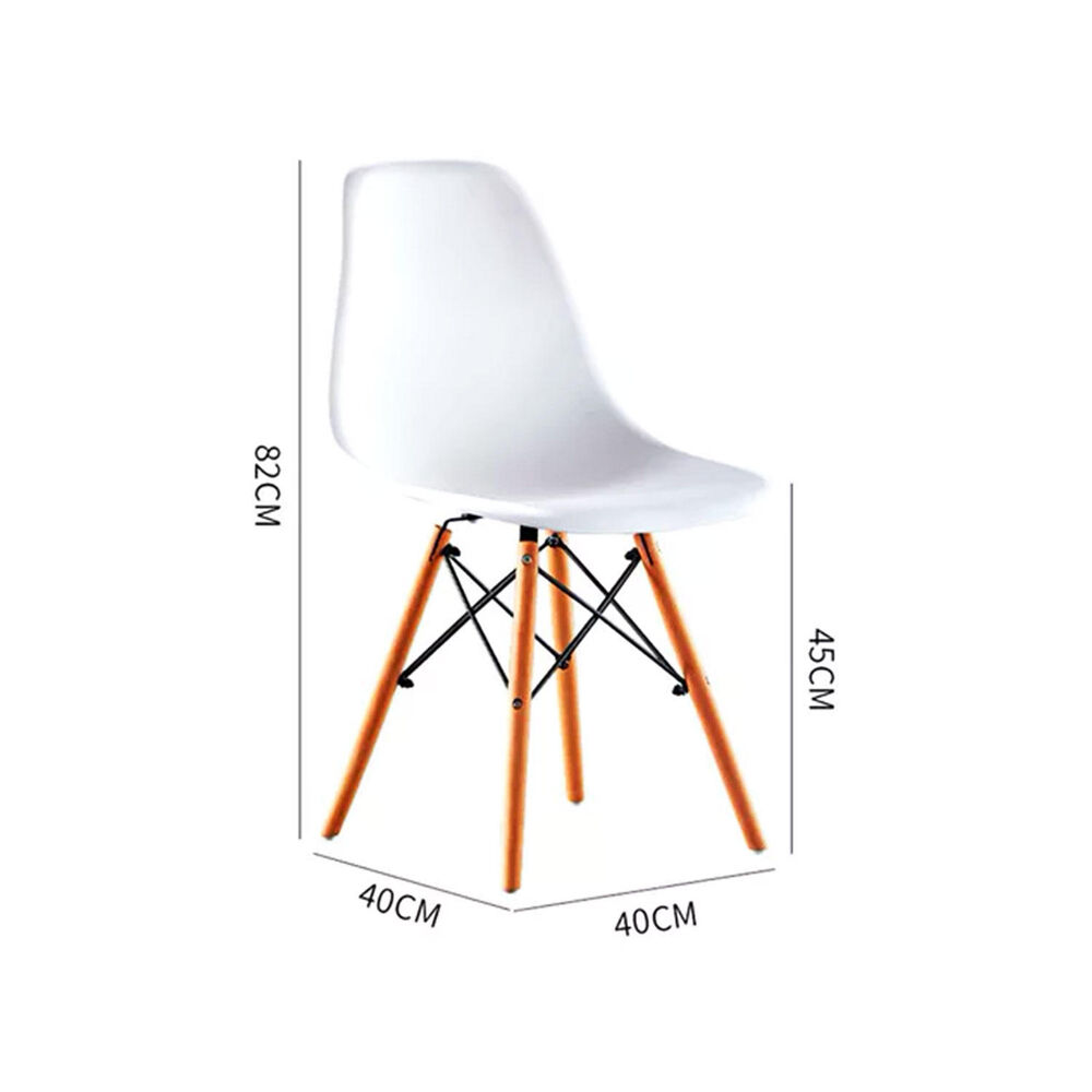 Silla Eames Hogar Comedor Blanco image number 3.0