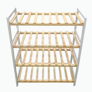 Estante Organizador Zapatero Multiuso 5 Niveles De Madera