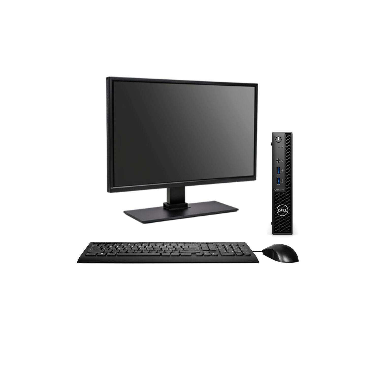 Kit Monitor + Mini Pc Dell Optiplex 3000 Mff (i5-12va 8gb 256gb Ssd) + Teclado & Mouse Reacondicionado Grado A image number 0.0