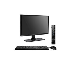 Kit Monitor + Mini Pc Dell Optiplex 3000 Mff (i5-12va 8gb 256gb Ssd) + Teclado & Mouse Reacondicionado Grado A