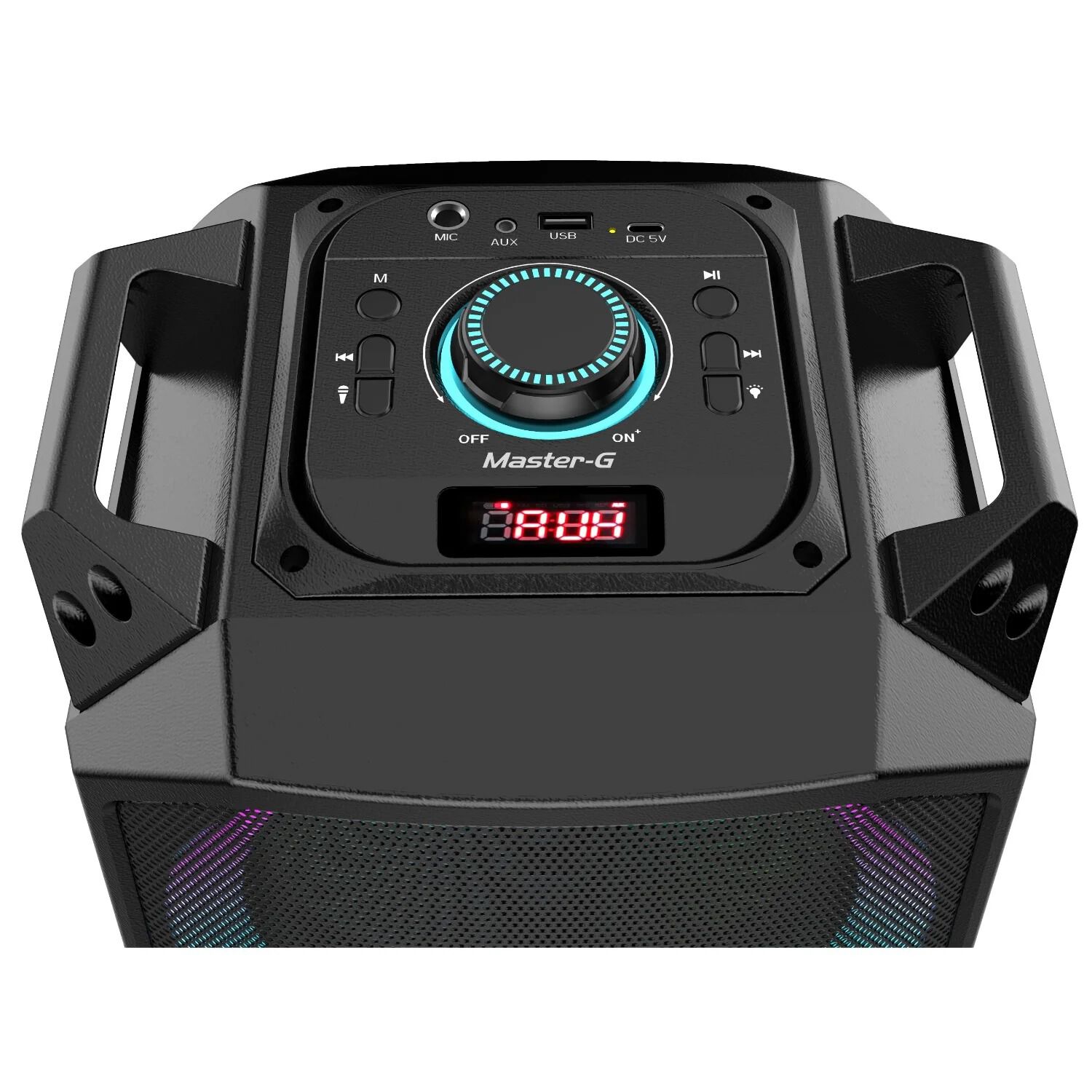 Master-g Parlante Karaoke Bluetooth Luxor 6,5'' X2 Con Micr&oacute;fono image number 2.0