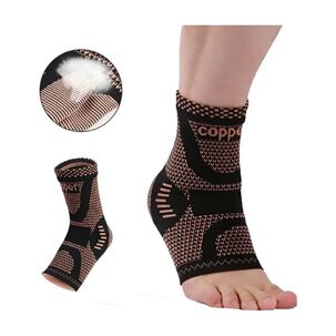Tobillera Deportiva Compresi&oacute;n Con Fibra De Cobre