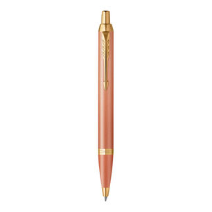 Parker Im Writing Rituals Bol&iacute;grafo Punta Media Acabado Naranja Degradado Y Adornos Dorados