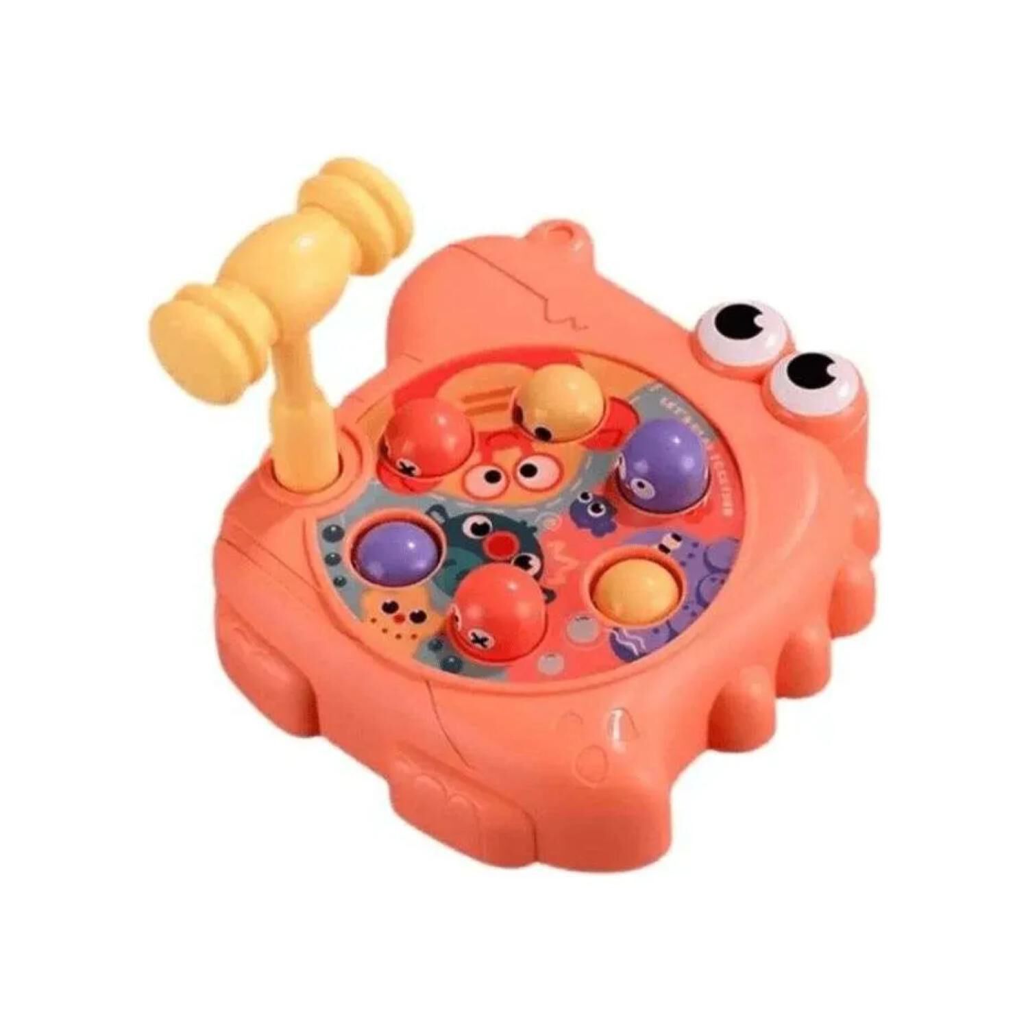Juguete Didactico Interactivo Martillo Rosado Infantil image number 0.0