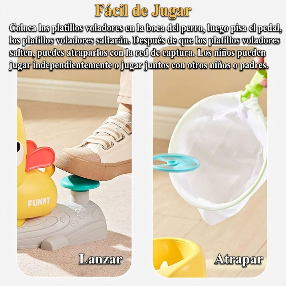 Juego Infantil Pato Lanzador De Aros Para Exterior Ni&ntilde;os image number 3.0