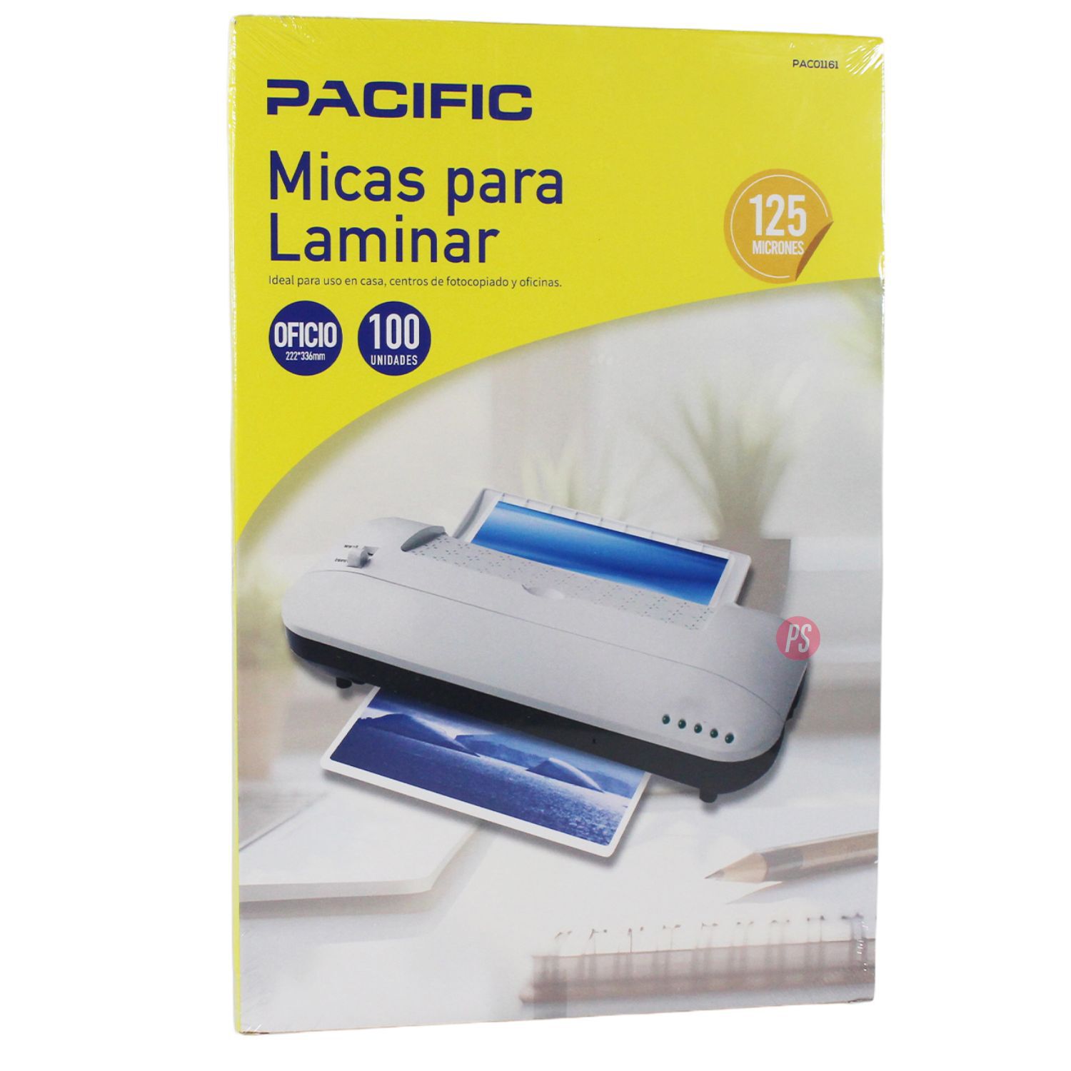 L&aacute;minas Termolaminadora Oficio 125 Mic 100 Unidades - Ps image number 2.0