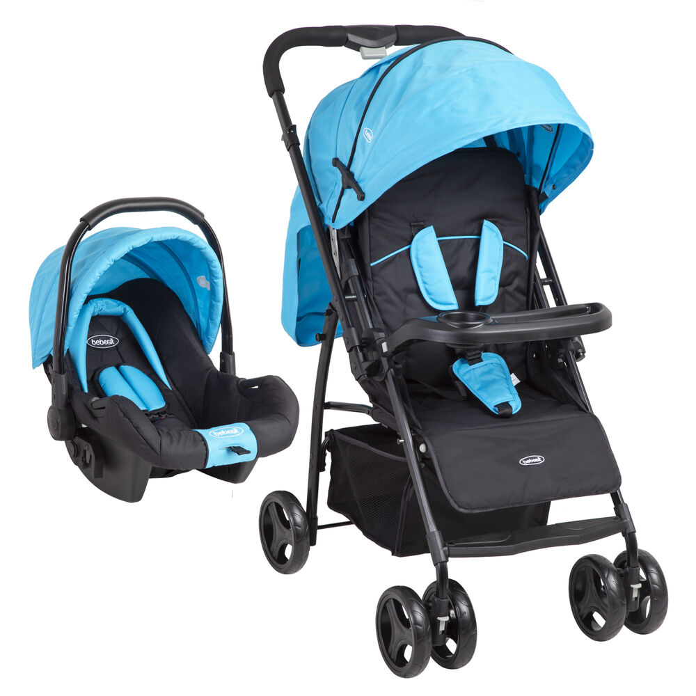 Coche Travel System Go Lite Azul image number 0.0