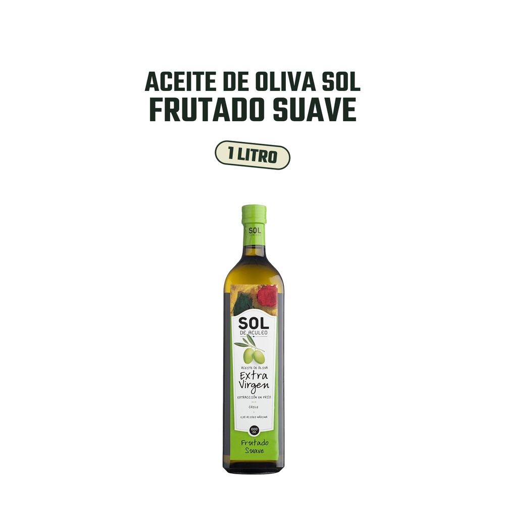Aceite De Oliva Ev Sol De Aculeo Frutado Suave 1 X 1000 Ml image number 2.0