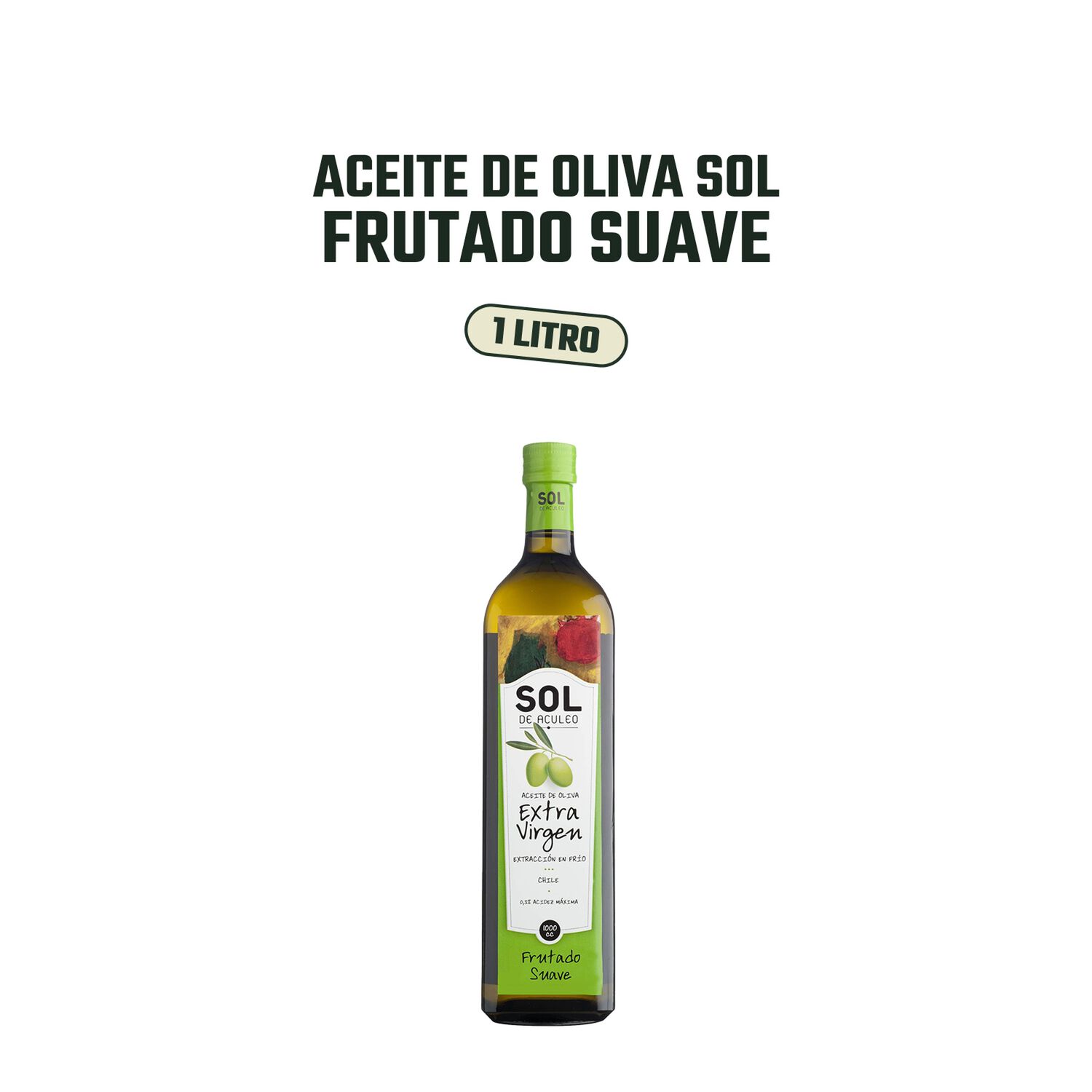Aceite De Oliva Ev Sol De Aculeo Frutado Suave 1 X 1000 Ml image number 2.0