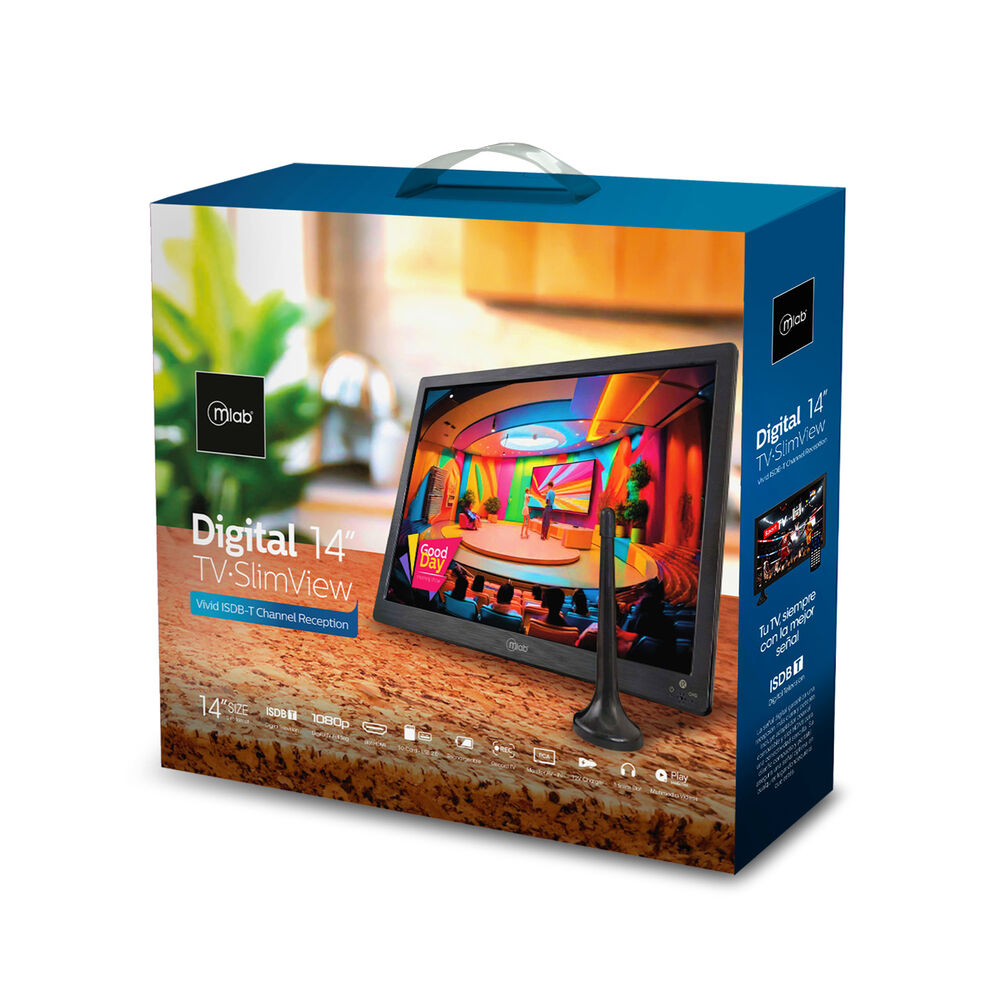 Televisor Digital 14 Tvslim View Mlab image number 2.0