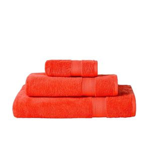 Toalla De Mano 100% Algodón 450 Grs. 4580 Cm / Coral American Family