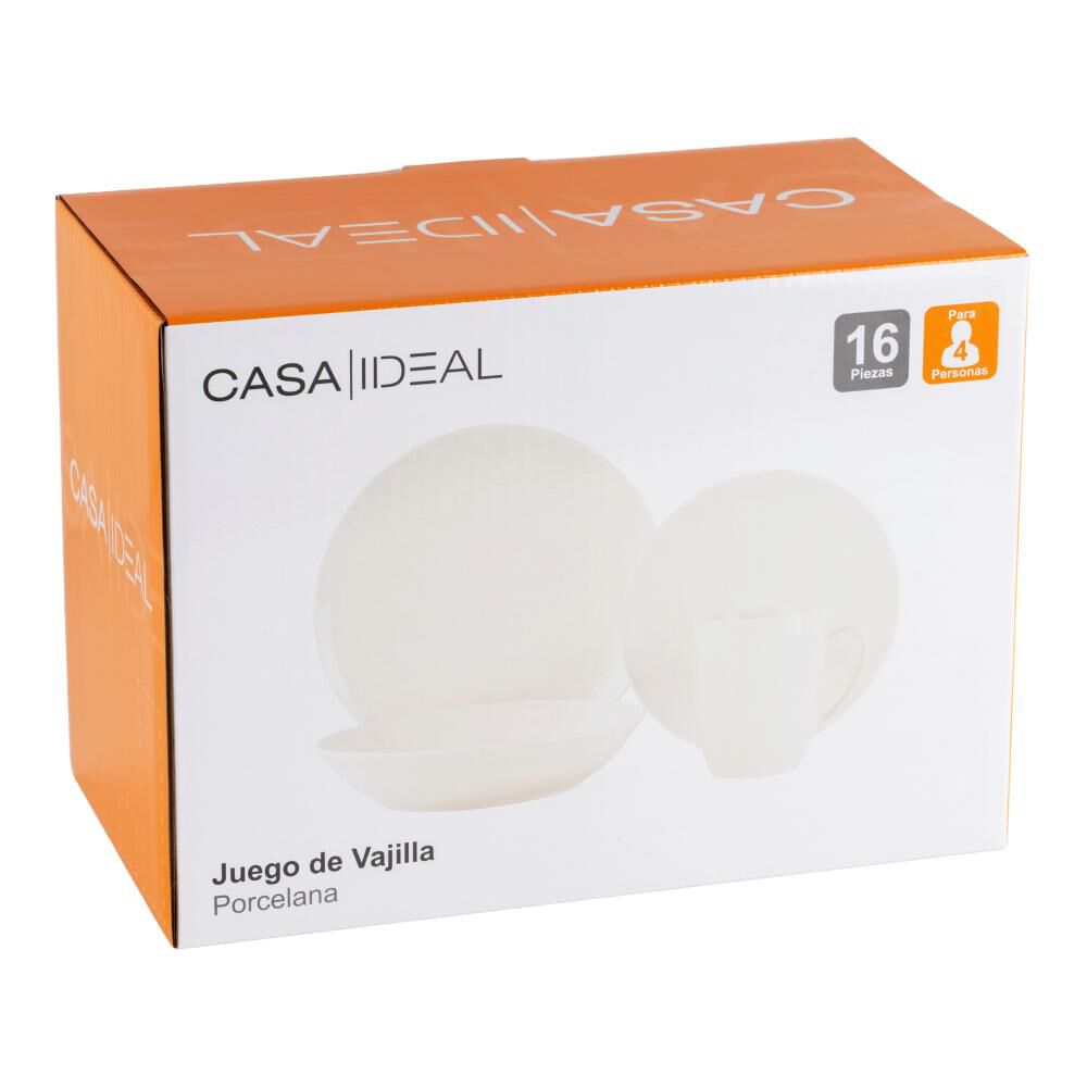 Juego De Vajilla Casaideal Clara / 16 Piezas / 4 Personas image number 2.0