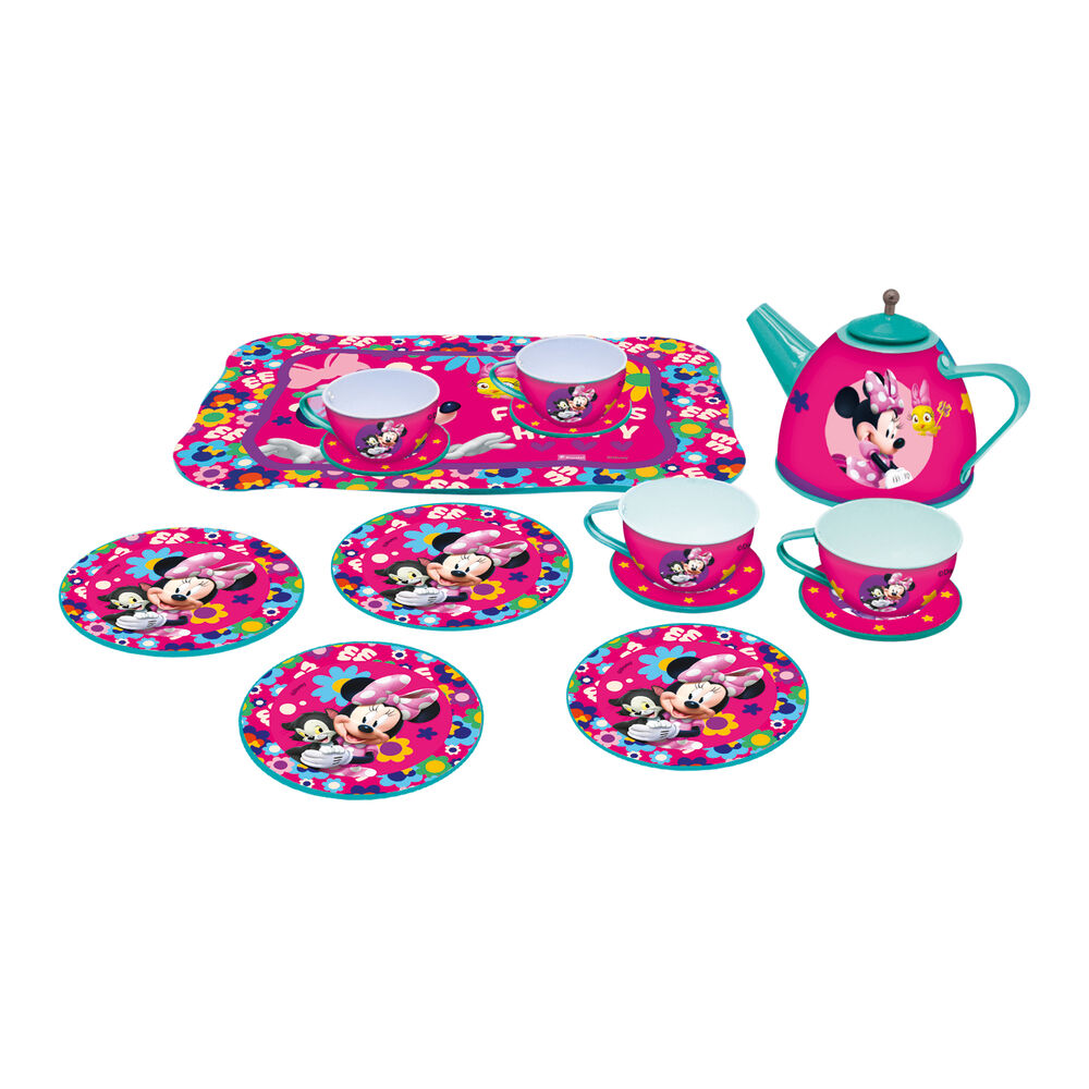 Set De Te Metalico 15 Pcs Minnie Disney Pronobel image number 1.0