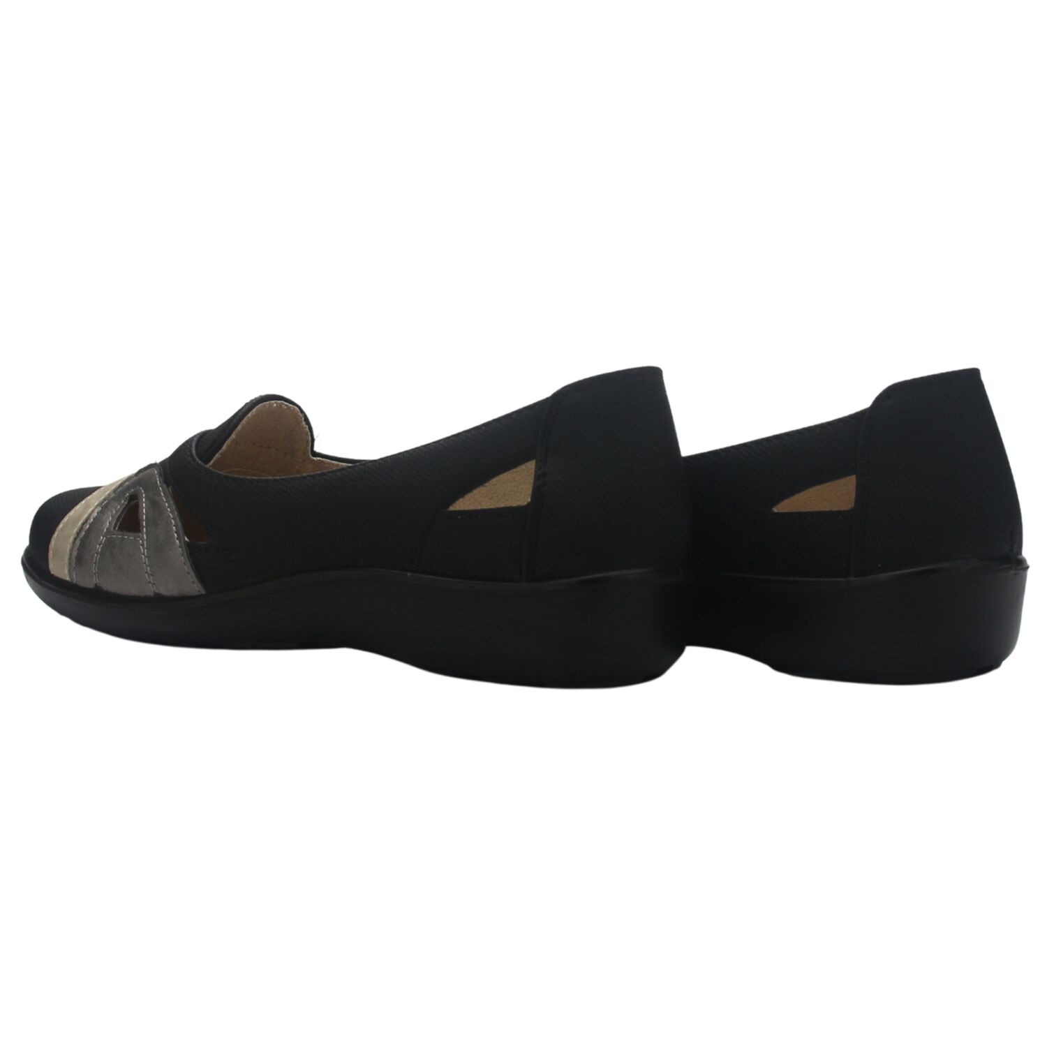 Zapato Mujer Casual Negro Dorado Chalada Deco-12 image number 5.0