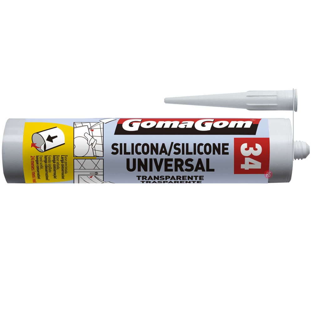 Silicona Transparente 260ml Gomagom - Ps image number 1.0