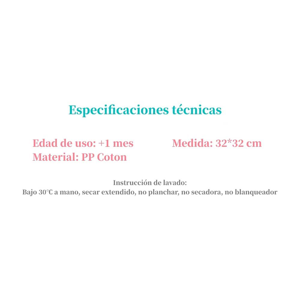 Peluche De Apego Sensorial Algod&oacute;n Zimba Lubabycas image number 14.0