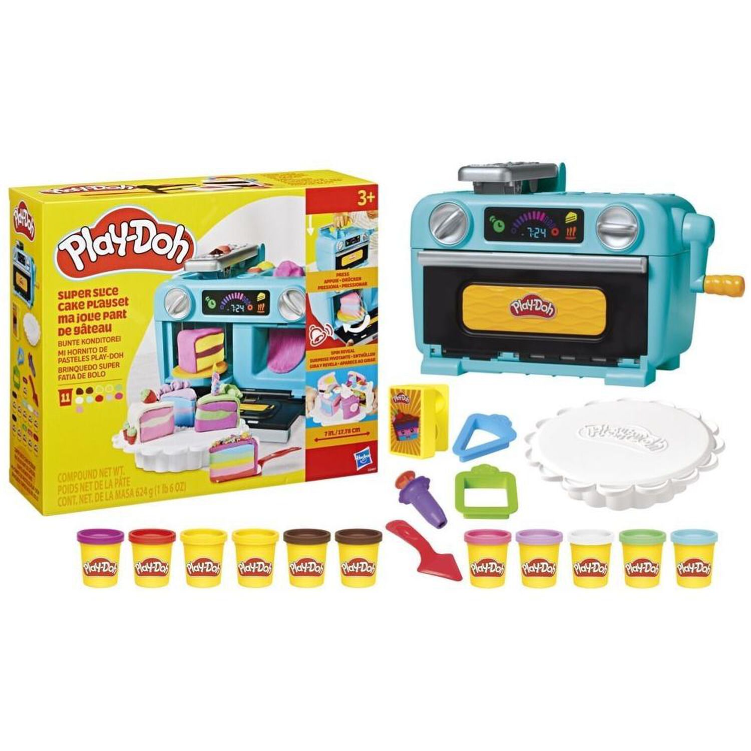Set Masa Moldeable Play-doh Mi Hornito De Pasteles image number 2.0